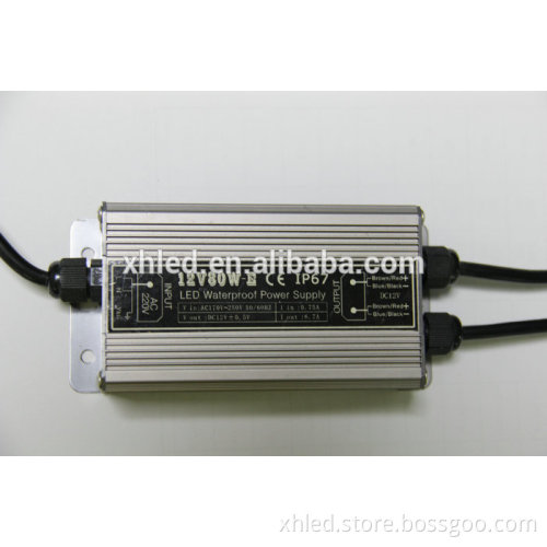 China waterproof for outdoor using 12V 80W power supply
